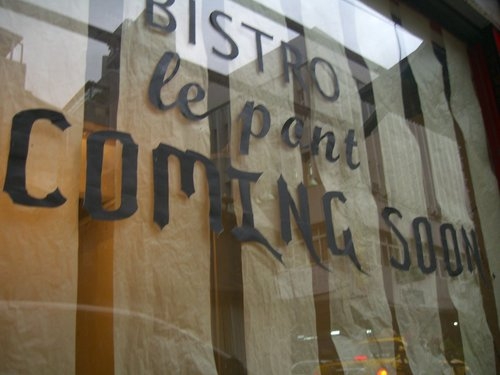 BISTRO LEPONT COMING SOON